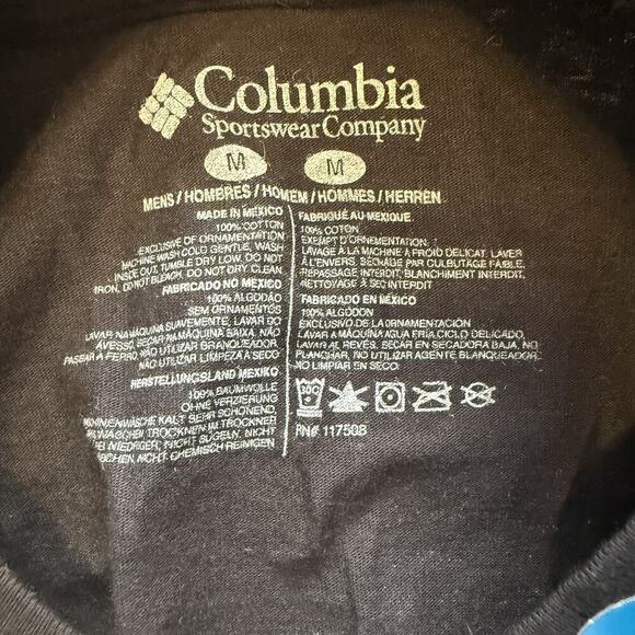Columbia PFG Black with Fish Flag t-shirt size medium - Picture 5 of 6